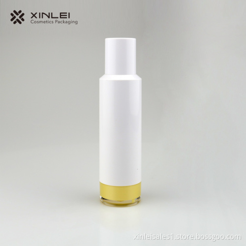 30 ml vit rosa luftlös flaska